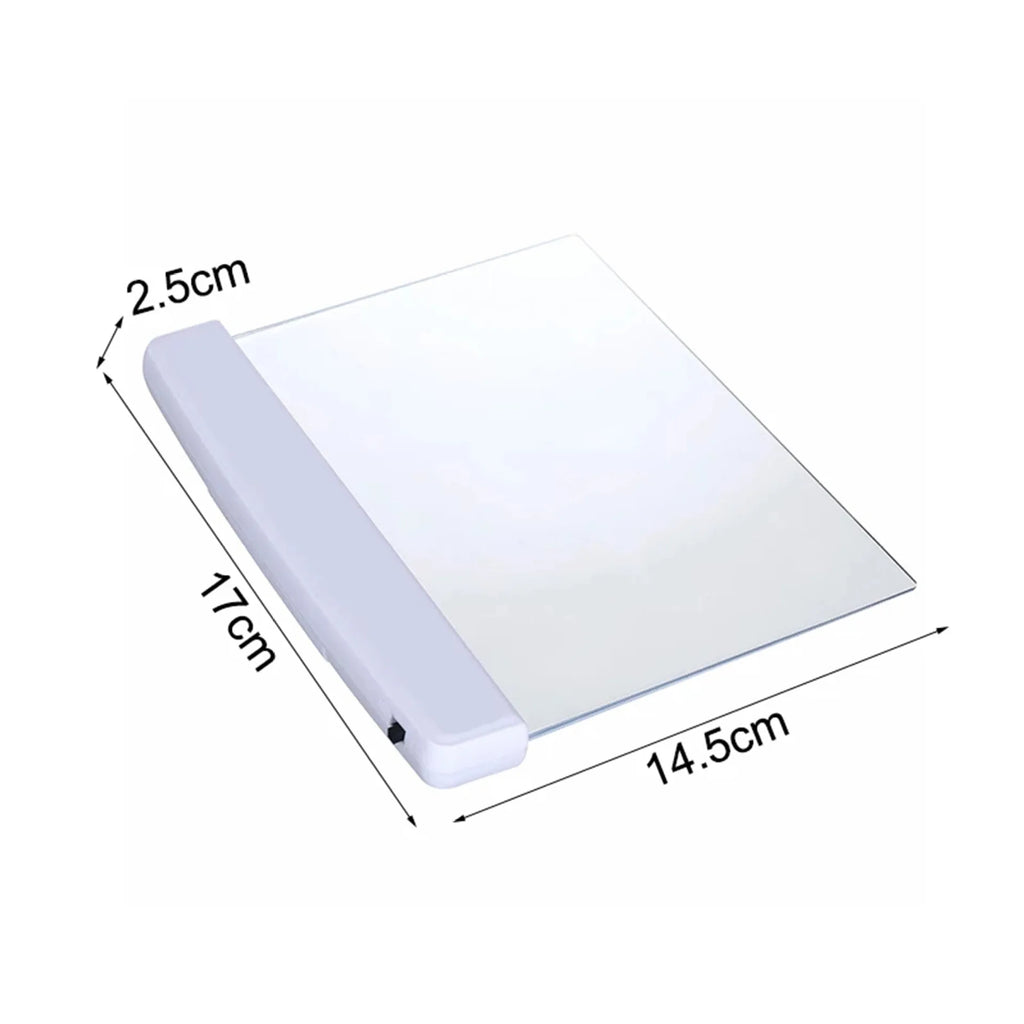 LED Flat Plate Panel Bookmark Light