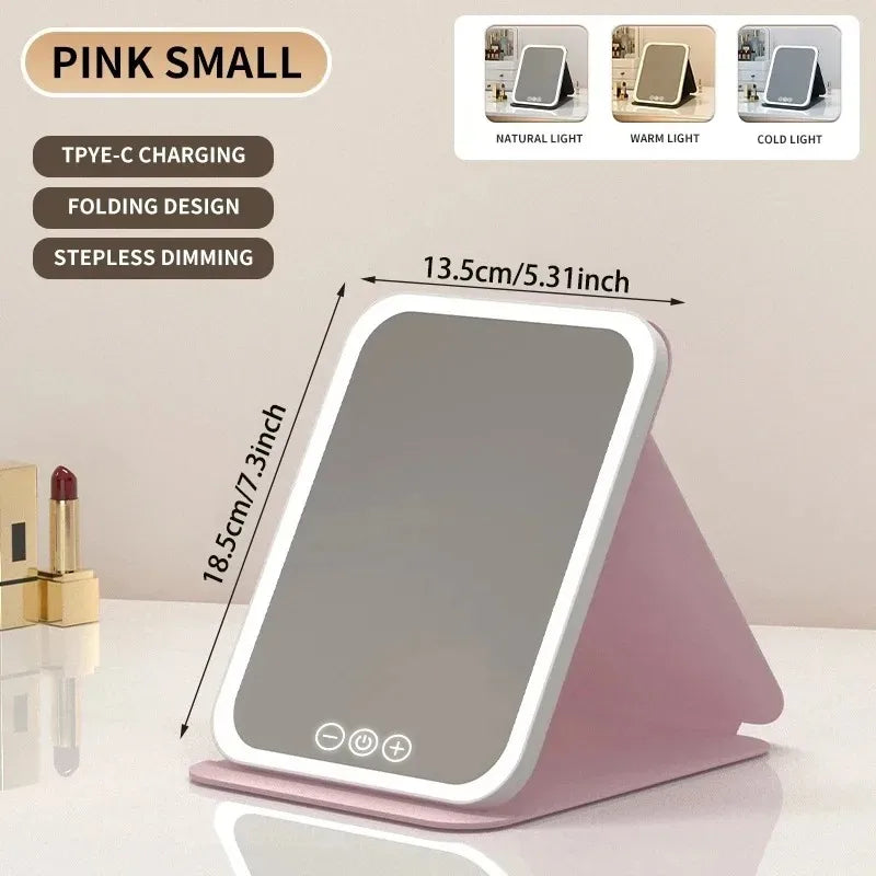 USB Rechargeable LED Makeup Mirror