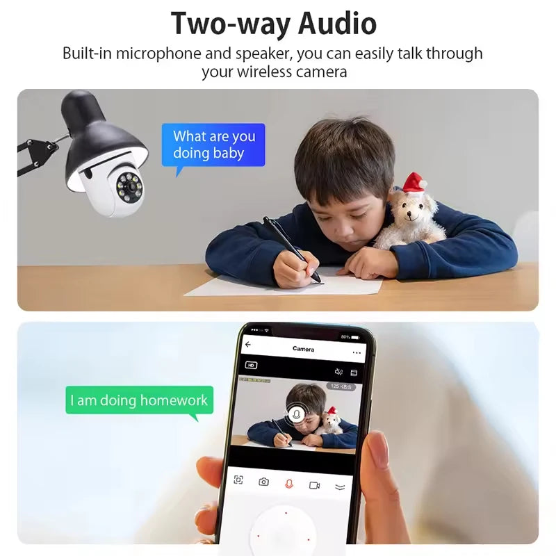 Bulb Surveillance Camera