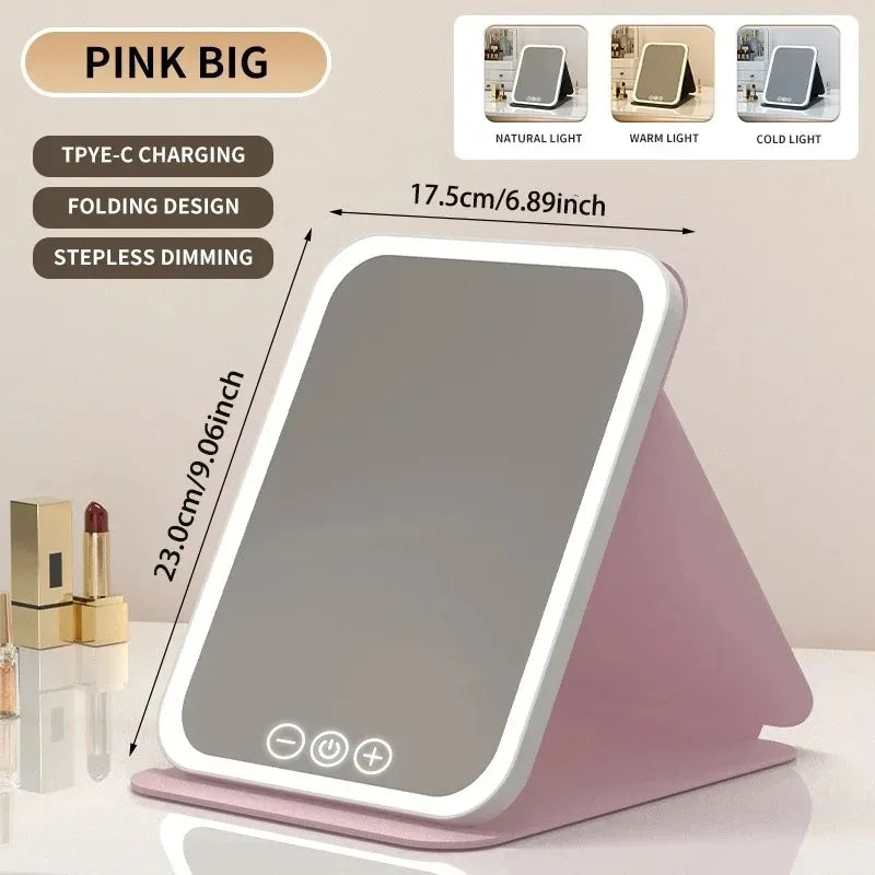 USB Rechargeable LED Makeup Mirror