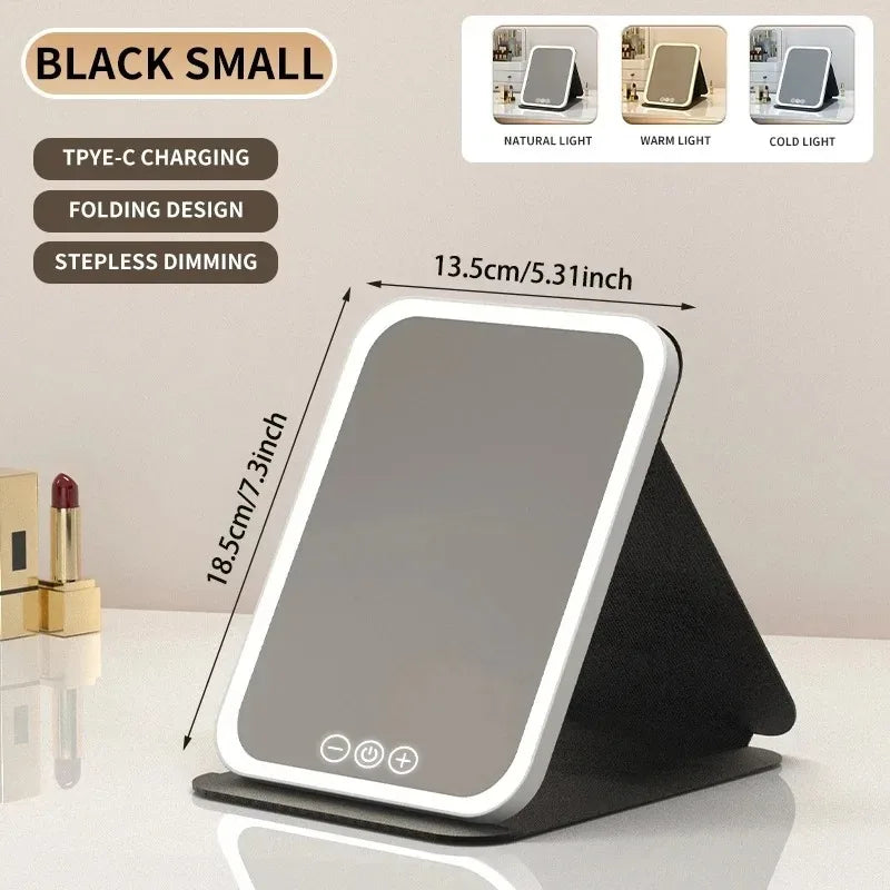 USB Rechargeable LED Makeup Mirror